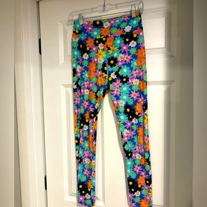 LuLaRoe Floral Leggings